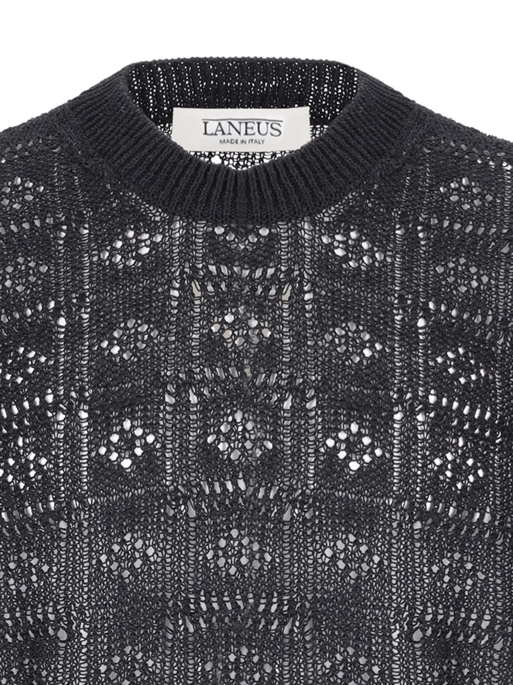 Laneus T-shirt con lavorazione pointelle | T-shirt e canotte | Image 3