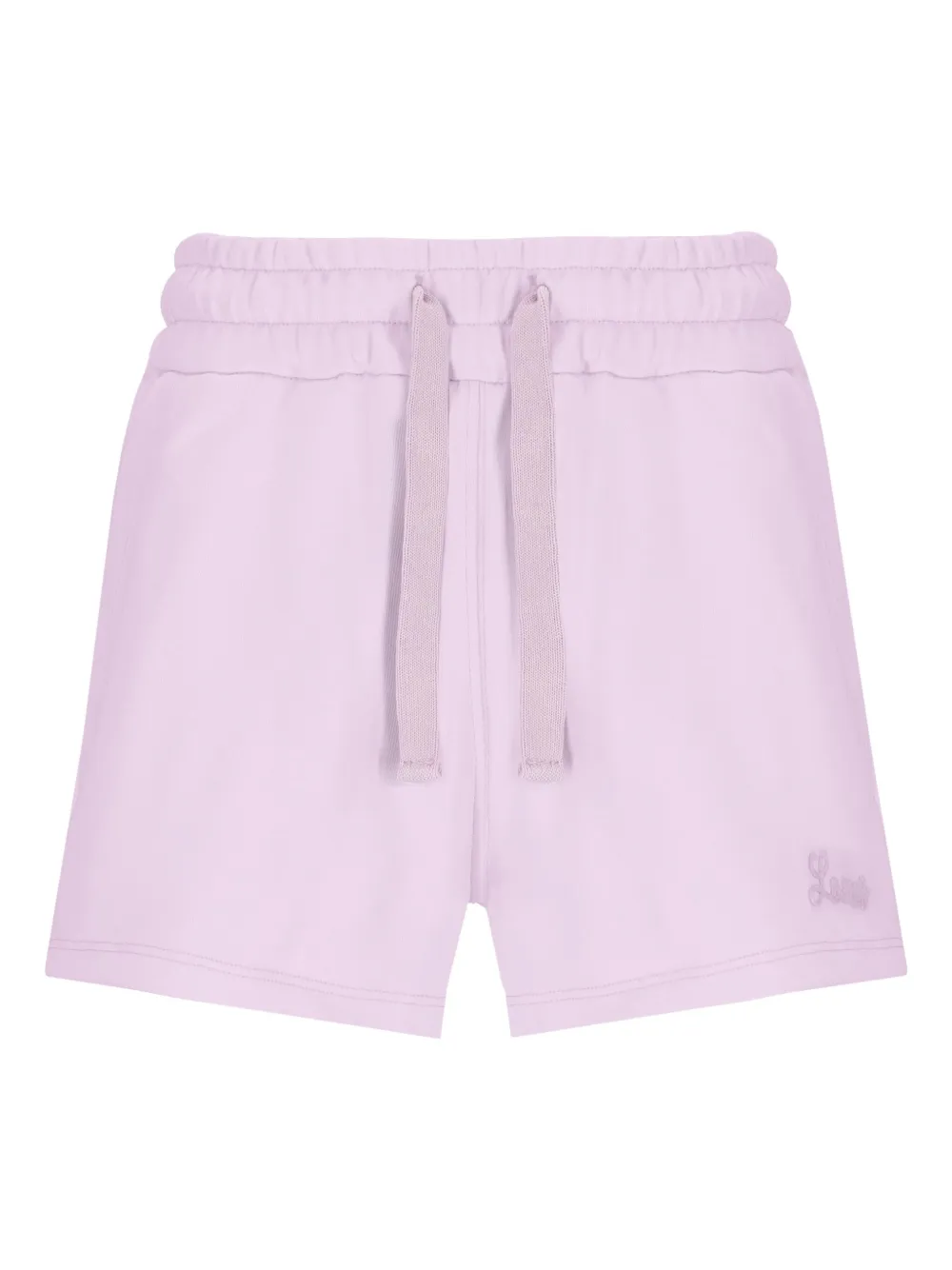 Laneus Katoenen trainingsshorts Roze