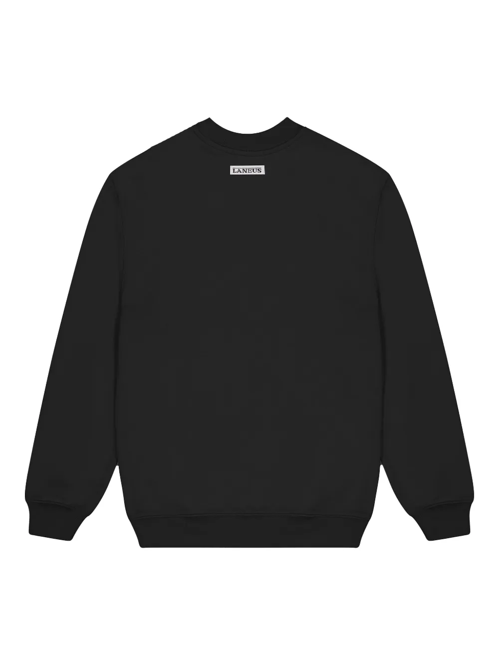 Laneus Katoenen sweater - Zwart