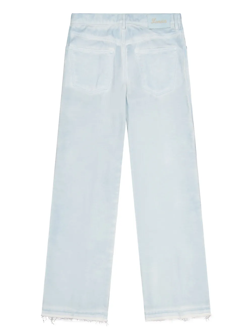 Laneus Gabardine baggy jeans - Blauw