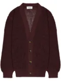 Laneus knitted cardigan - Brown