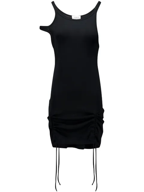 Laneus vestido de tejido fino de canalé