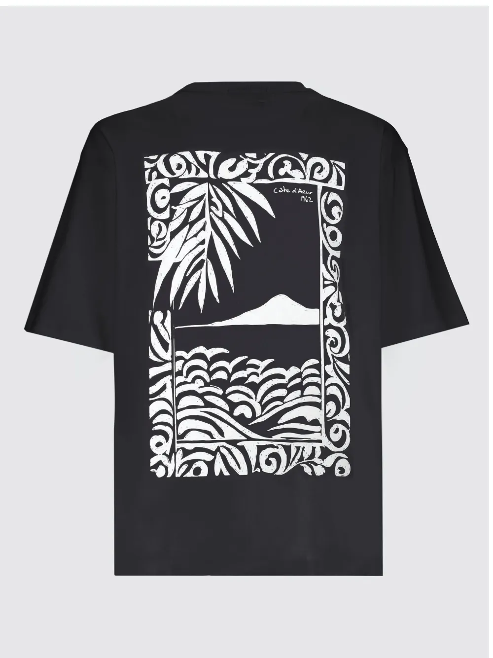 Laneus Jersey T-shirt Zwart
