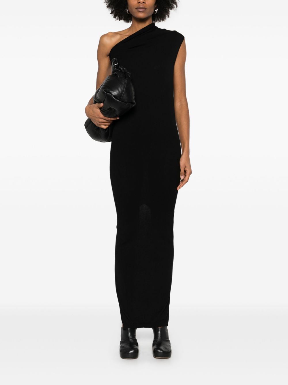 Rick Owens Athena midi dress - Zwart