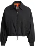 Parajumpers logo-patch bomber jacket - Black