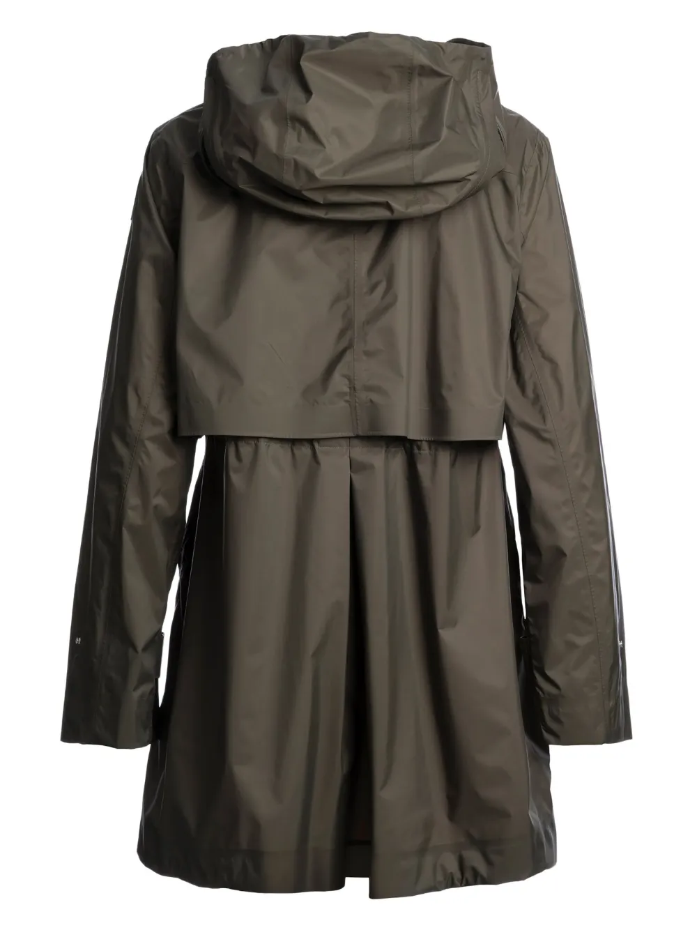 Parajumpers Jas met enkele rij knopen en capuchon Groen