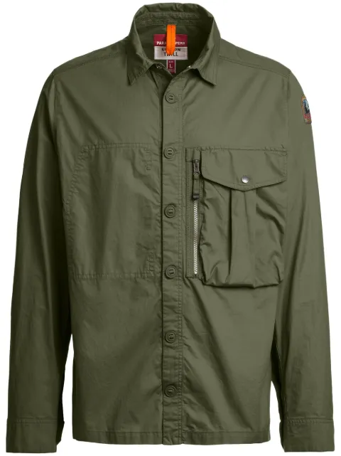 Parajumpers camisa con bolsillos y solapa