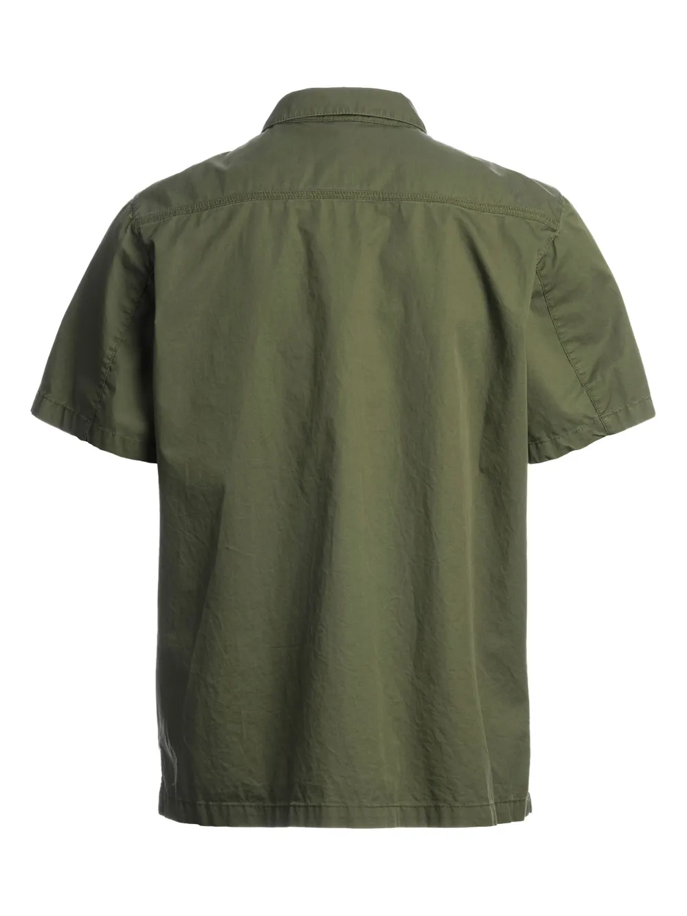 Parajumpers logo-patch shirt - Groen