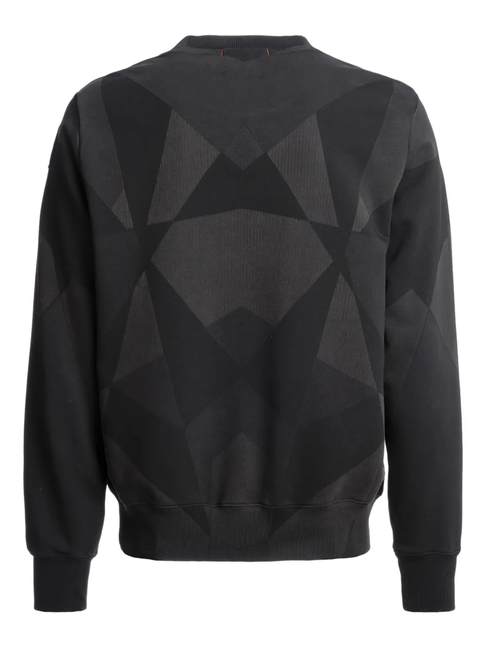 Parajumpers Sweater met geometrische print - Zwart