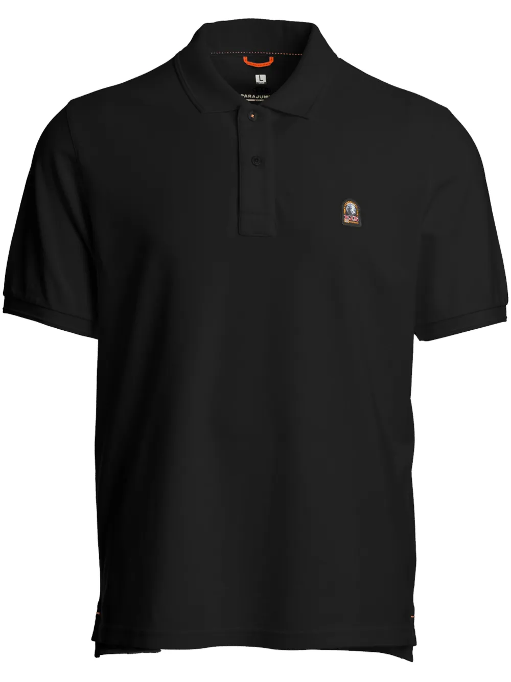 logo-patch polo shirt