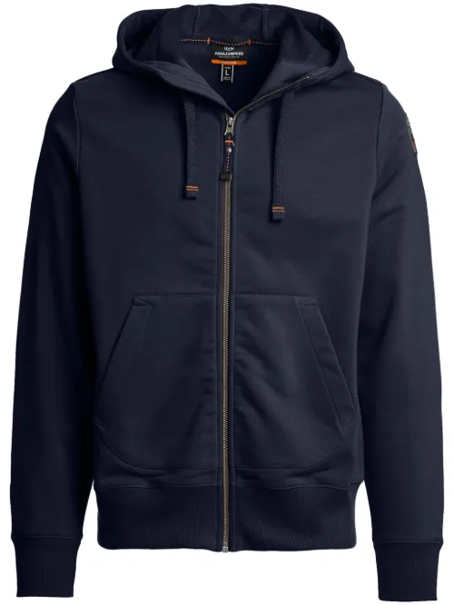 Hoodie zippé à patch logo - Parajumpers - Modalova