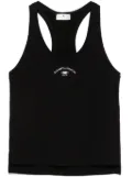 Elisabetta Franchi logo-print tank top - Black
