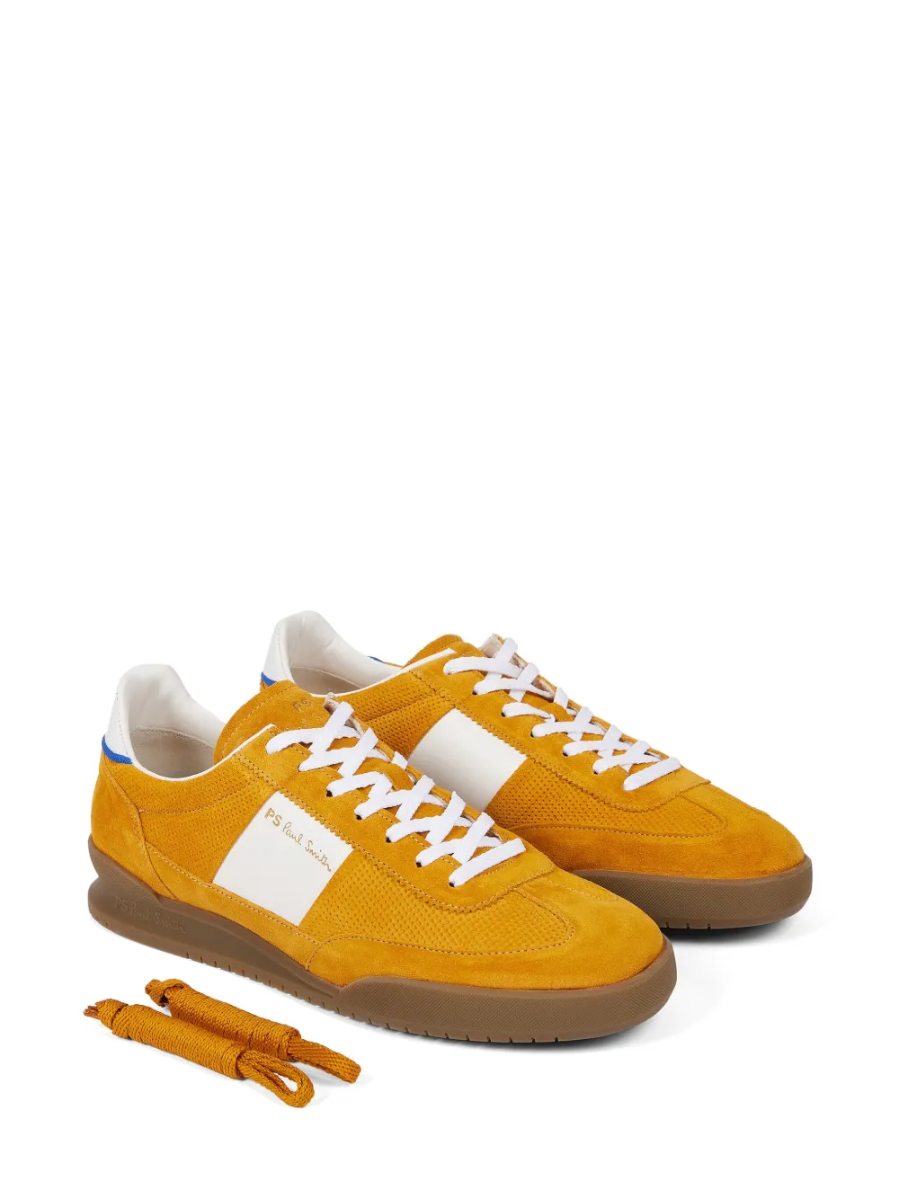 PS Paul Smith Dover suède sneakers Geel