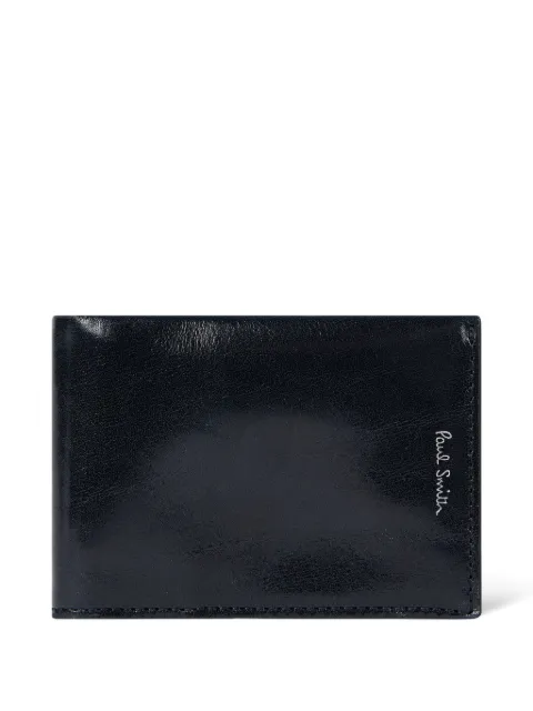 Paul Smith porte-cartes en cuir à rayures multiples