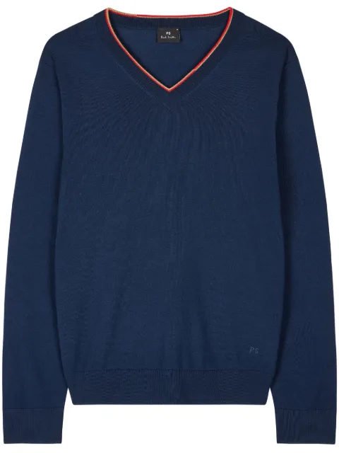 PS Paul Smith suéter con logo bordado