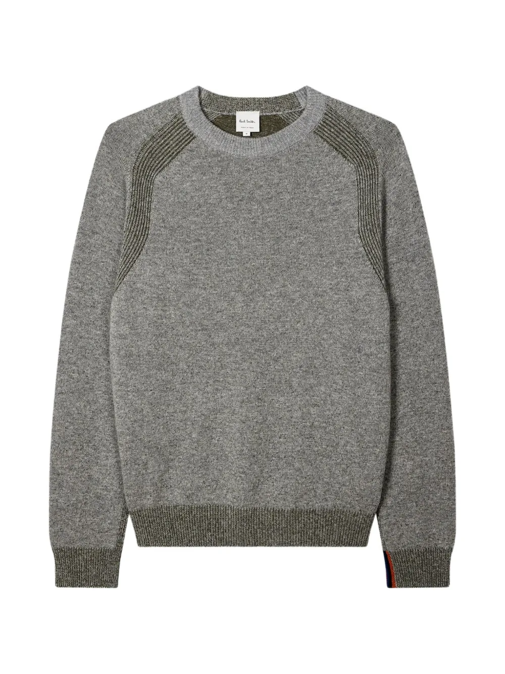Paul Smith Trui van lamswol met ronde hals Grijs