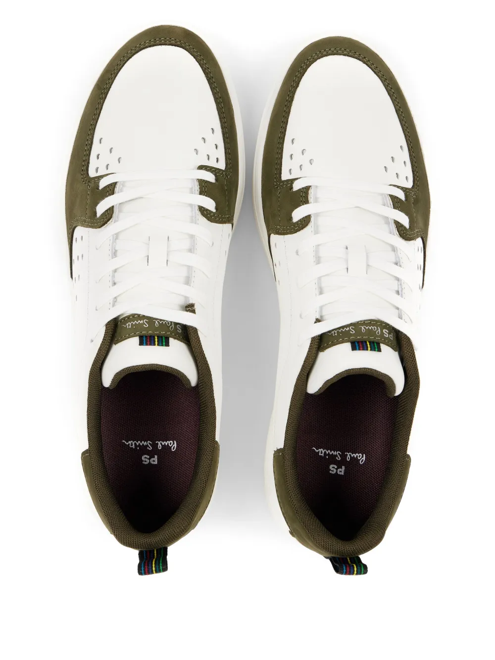 PS Paul Smith Leren sneakers Wit