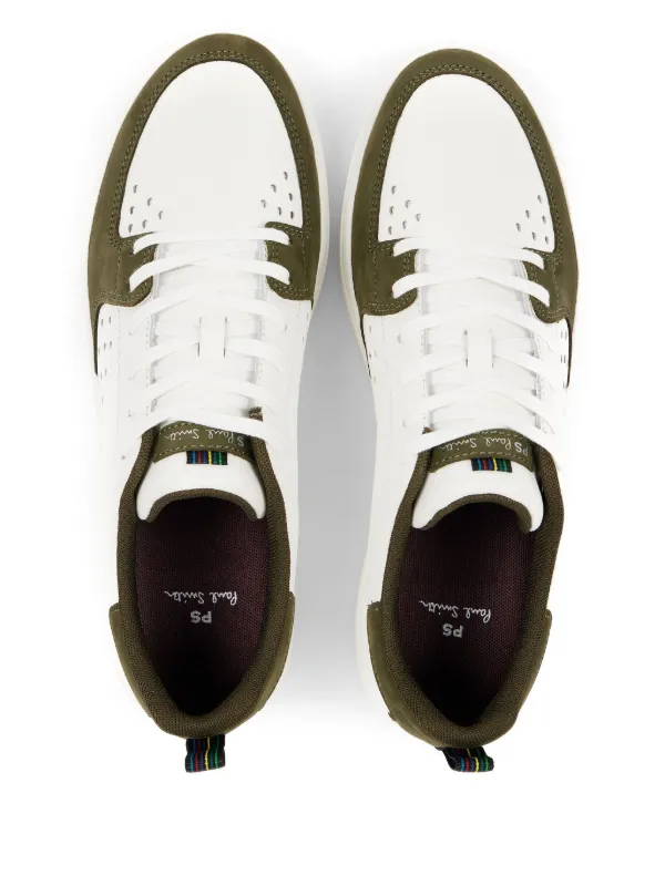 PS Paul Smith レザースニーカー | ホワイト | FARFETCH JP