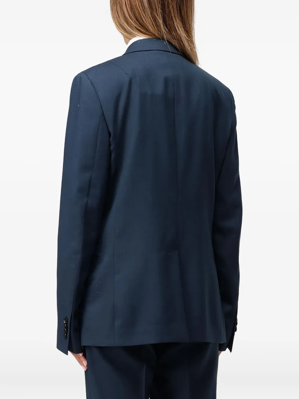 Paul Smith Blazer met enkele rij knopen Blauw