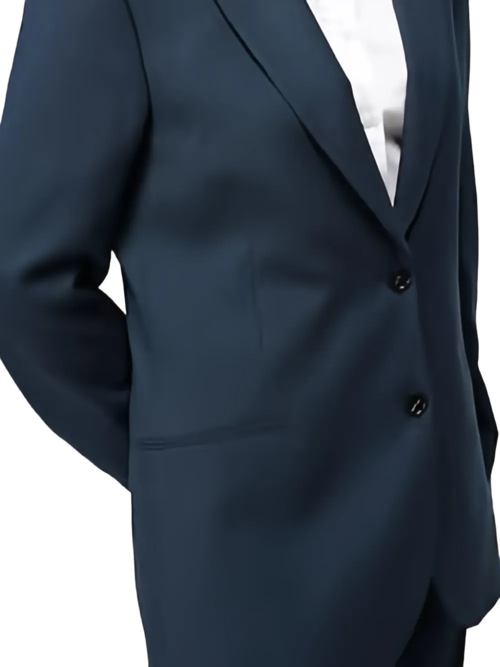 Paul Smith Blazer met enkele rij knopen Blauw