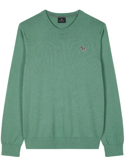 PS Paul Smith logo-embroidered jumper