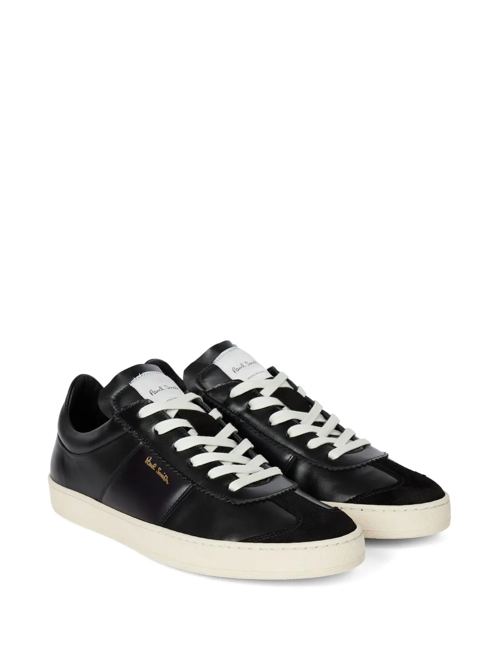 Paul Smith Leren sneakers - Zwart