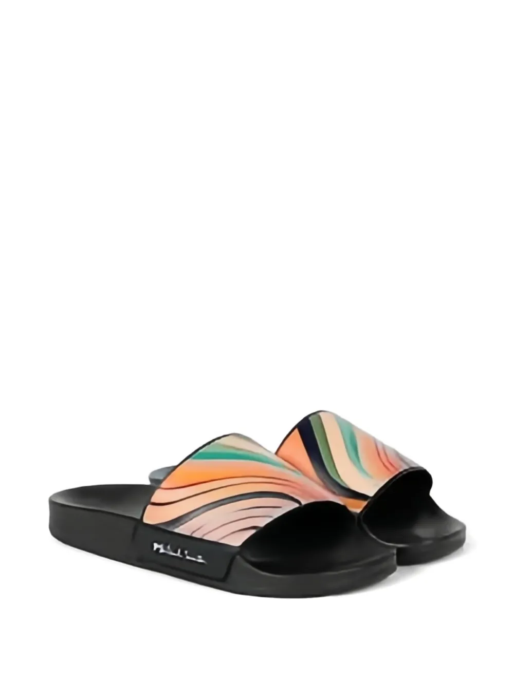 Paul Smith Swirls Nyro slides Oranje