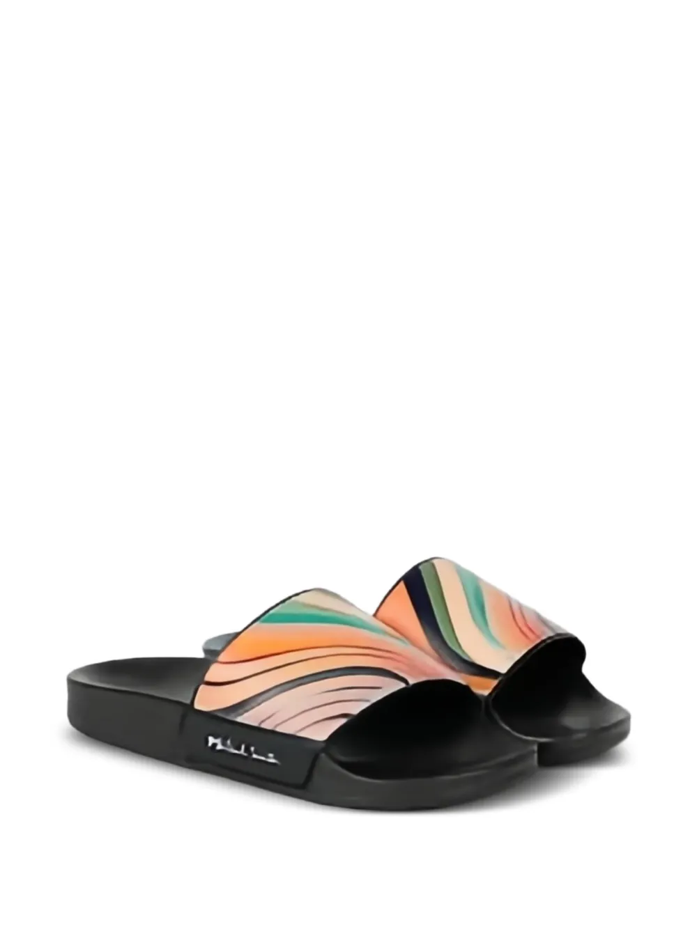 Paul Smith Swirls Nyro slides Orange