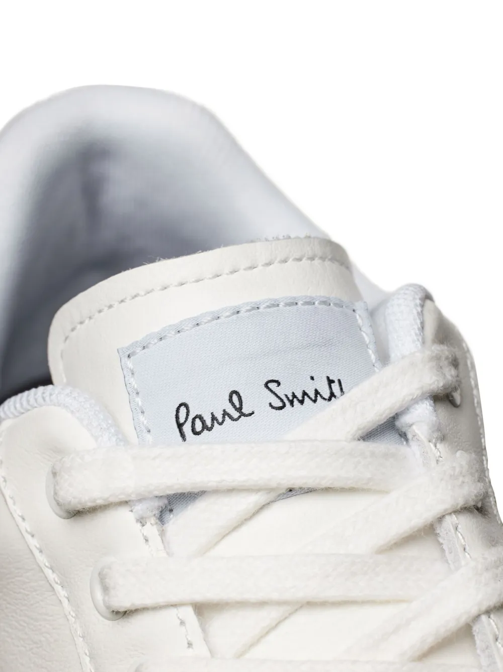 Paul Smith Lapin stripe-detail leather sneakers White