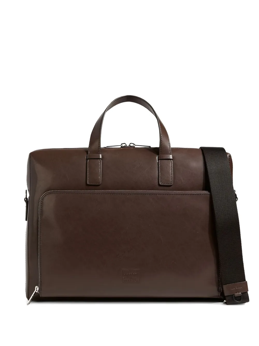 Paul Smith zip-top leather briefcase | Brown | Image 1