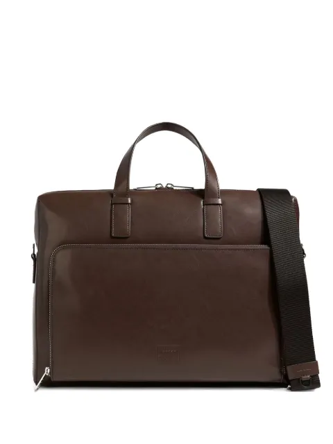 Paul Smith zip-top leather briefcase