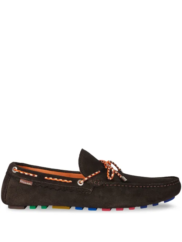 PS Paul Smith Springfield Mocassins Brown FARFETCH ID