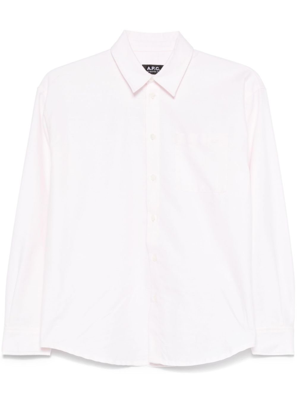 A.P.C. organic cotton shirt Roze