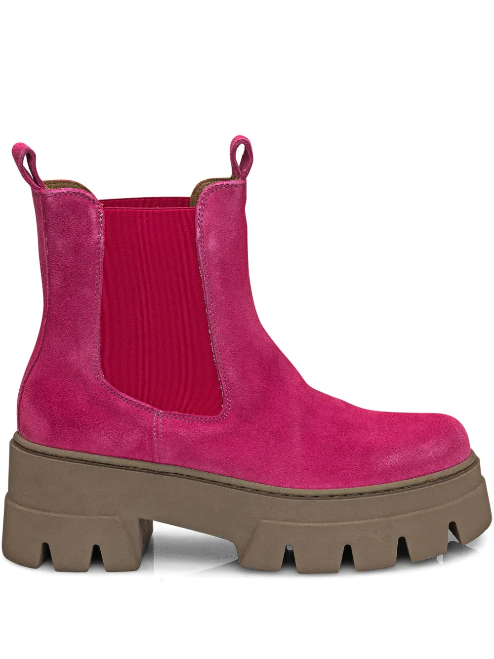 ENNEQUADRO 60mm suede ankle boots Pink