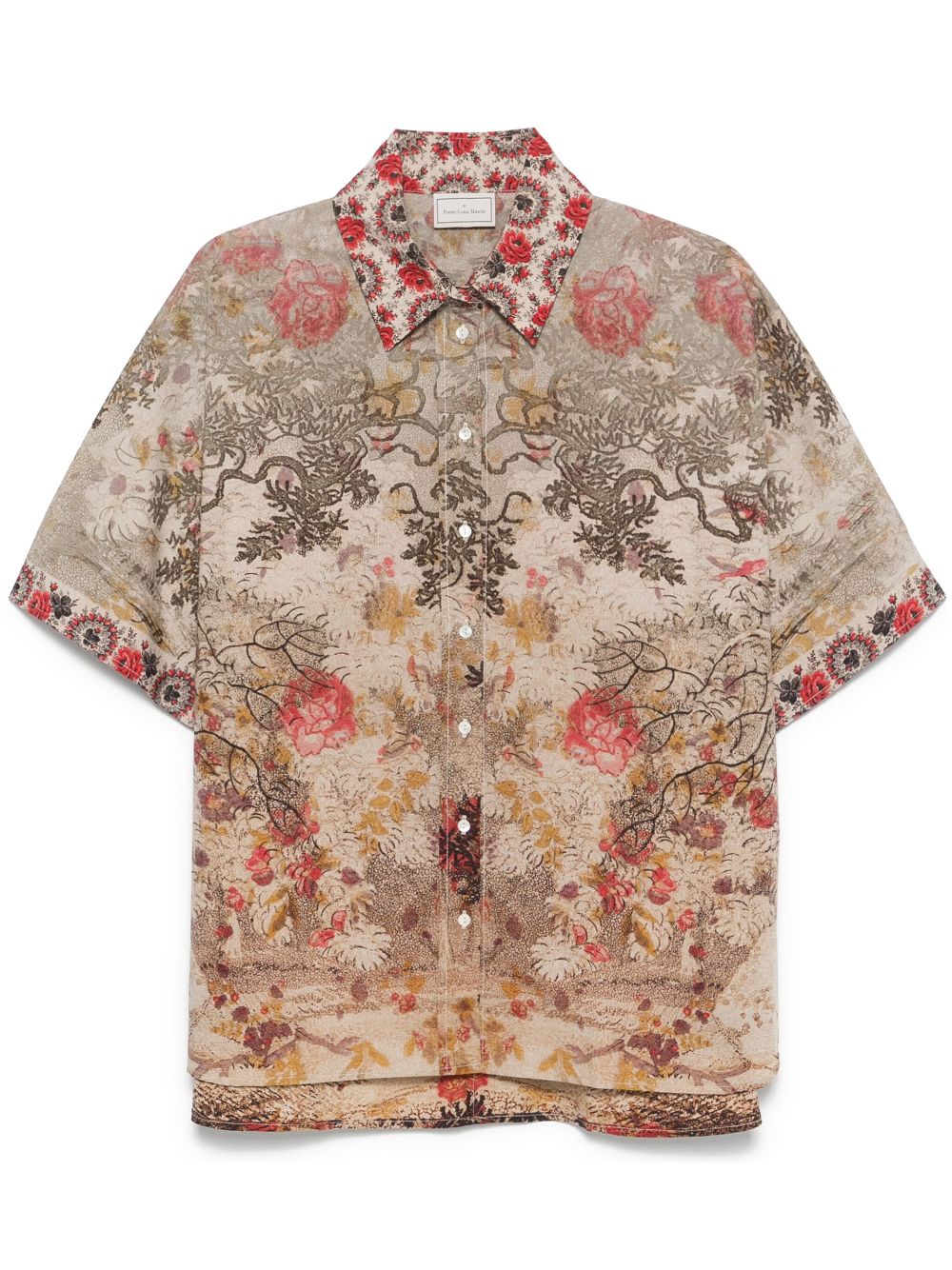 Pierre-Louis Mascia Diomede shirt - Neutrals