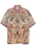 Pierre-Louis Mascia Diomede shirt - Neutrals