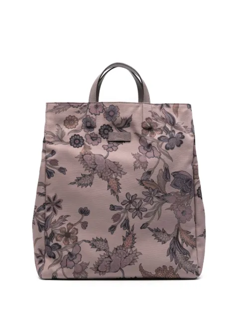 Gucci floral-print tote bag