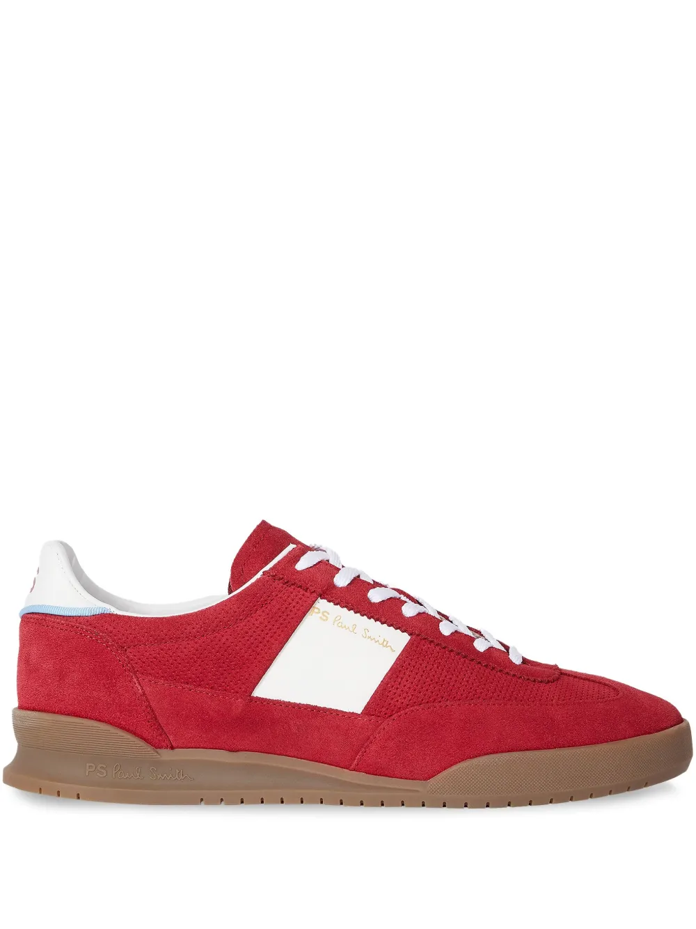 PS Paul Smith Dover suede sneakers Red