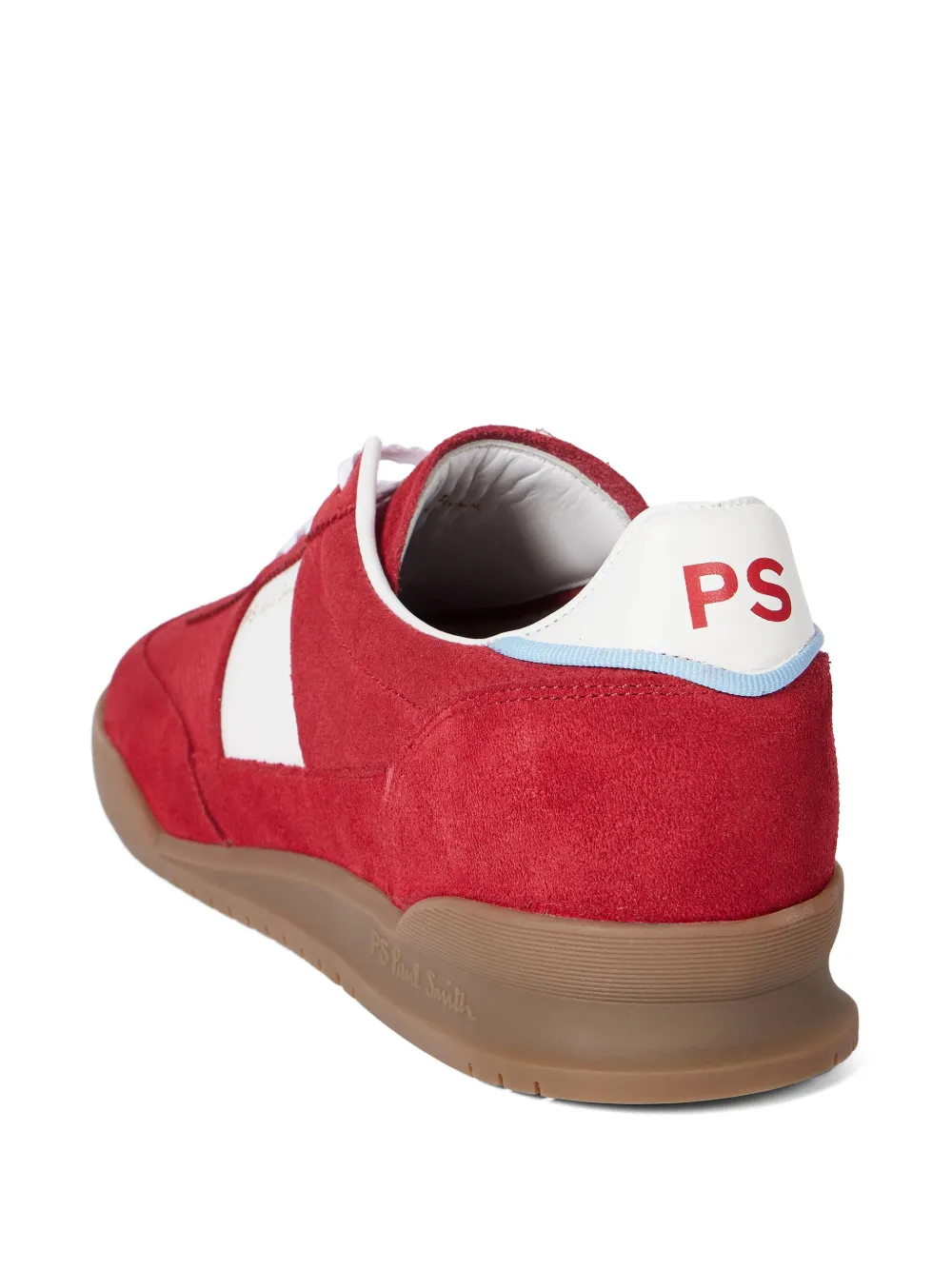 PS Paul Smith Dover suede sneakers Red