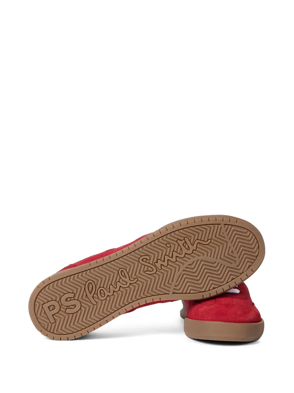 PS Paul Smith Dover suede sneakers Red