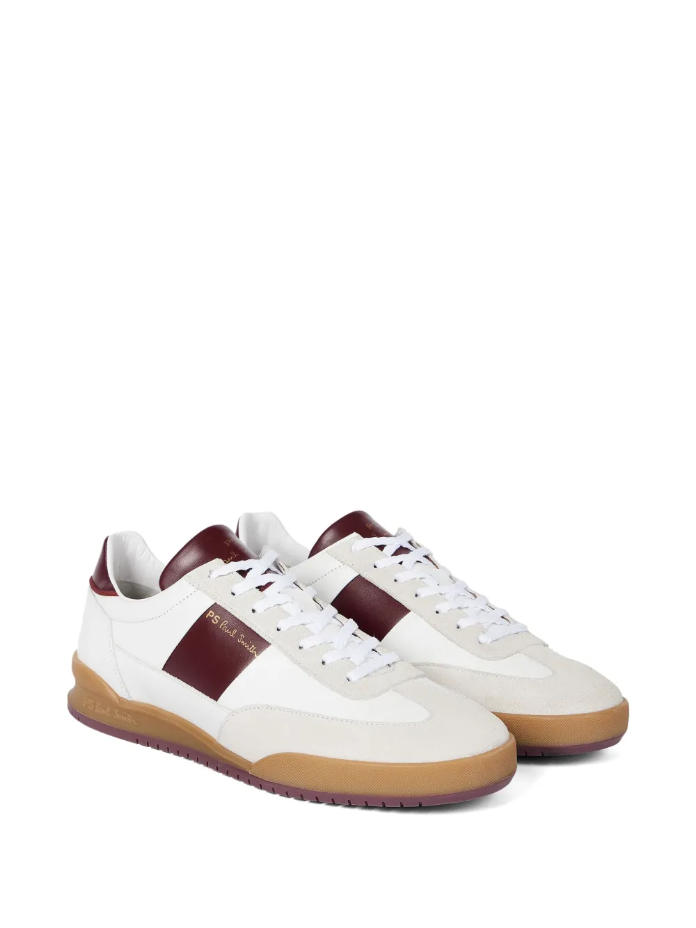 PS Paul Smith Dover suede sneakers White