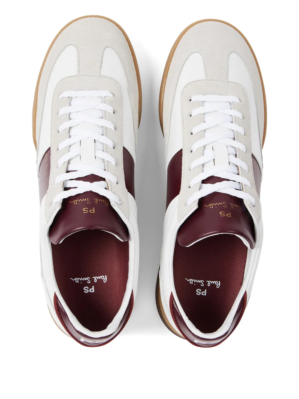 PS Paul Smith Dover suede sneakers White