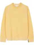 Paul Smith crew-neck lambswool sweater - Yellow