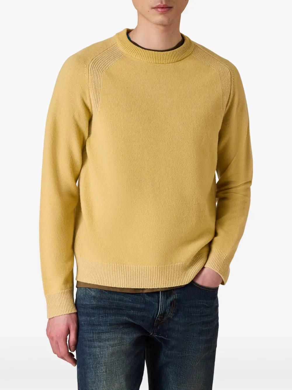 PAUL SMITH CREW-NECK LAMBSWOOL SWEATER