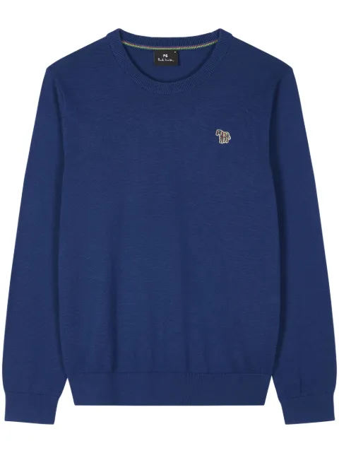 PS Paul Smith logo-embroidered jumper