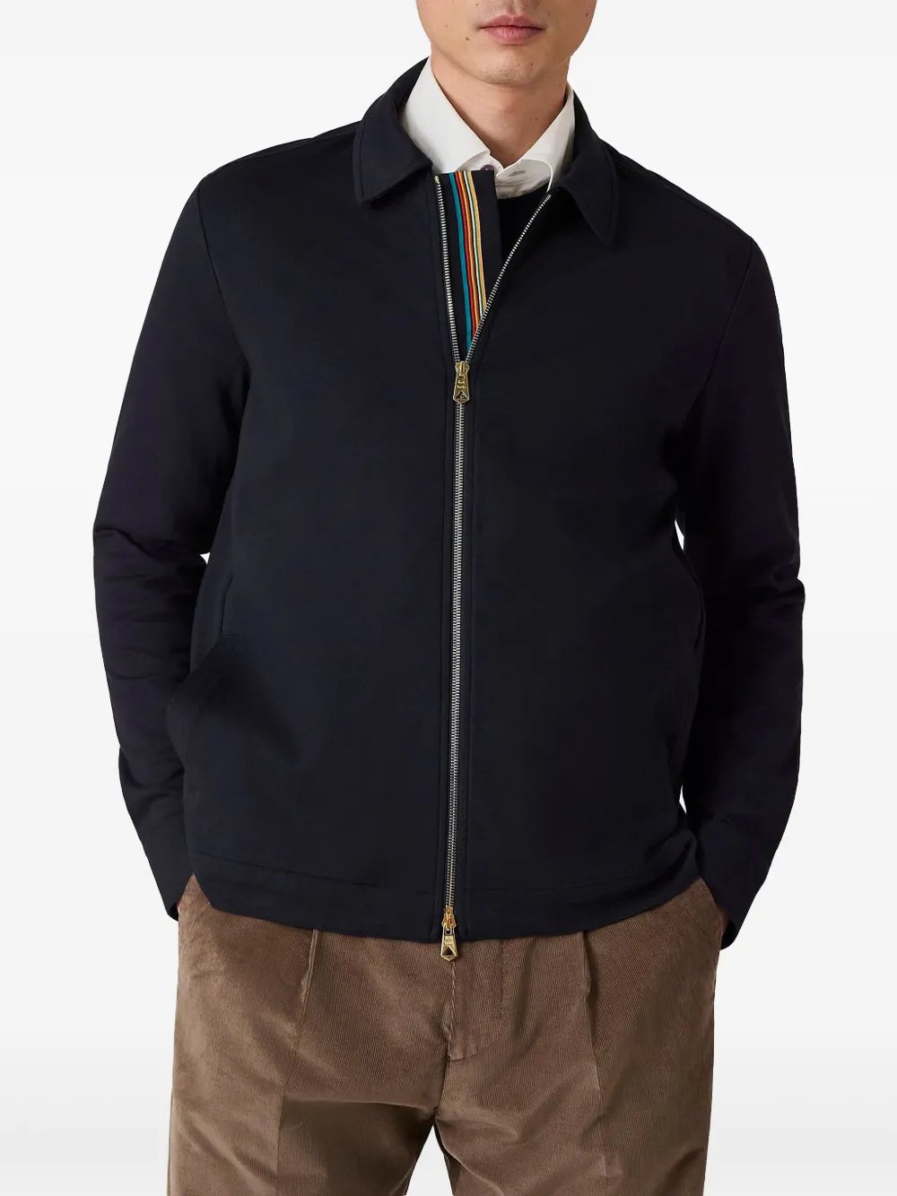 Paul Smith Jack van katoenblend Blauw