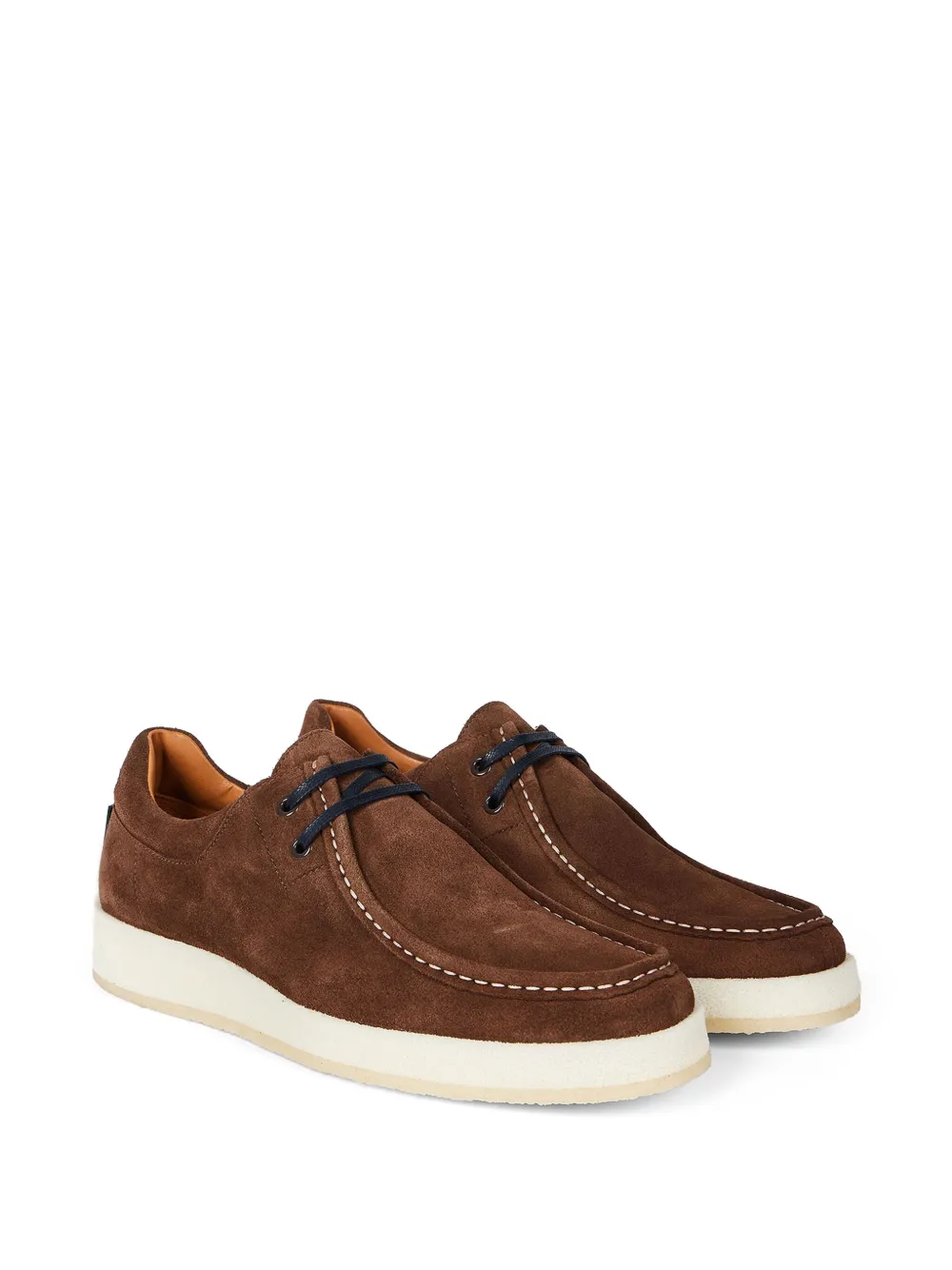 PS Paul Smith Suède derby schoenen - Bruin