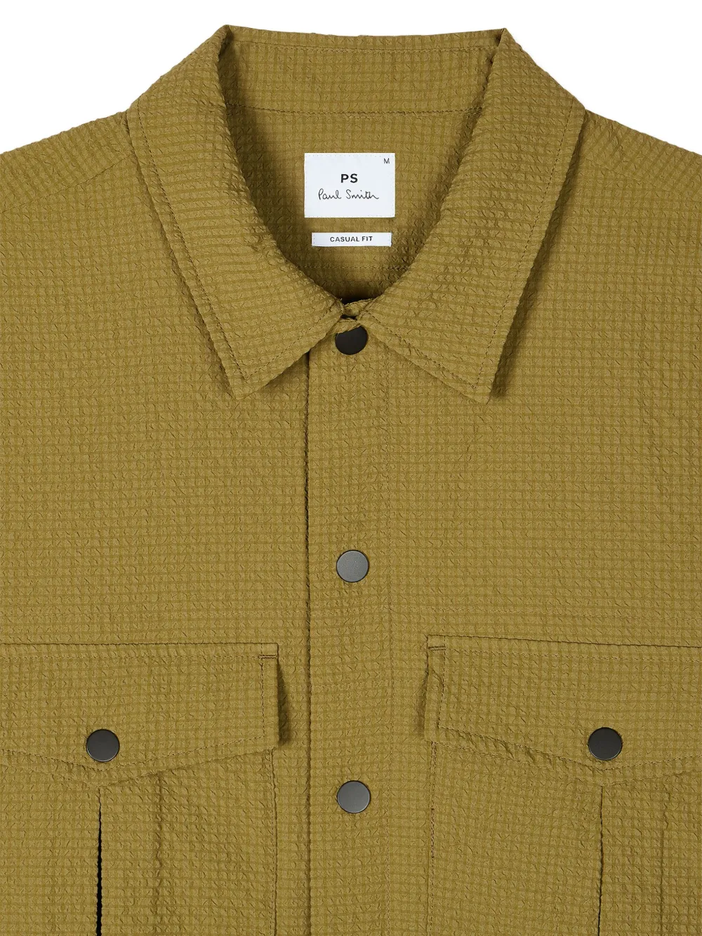 PS Paul Smith Overhemd met opgestikte zak Groen