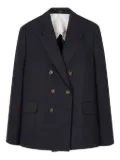 Paul Smith double-breasted buttoned blazer - Black