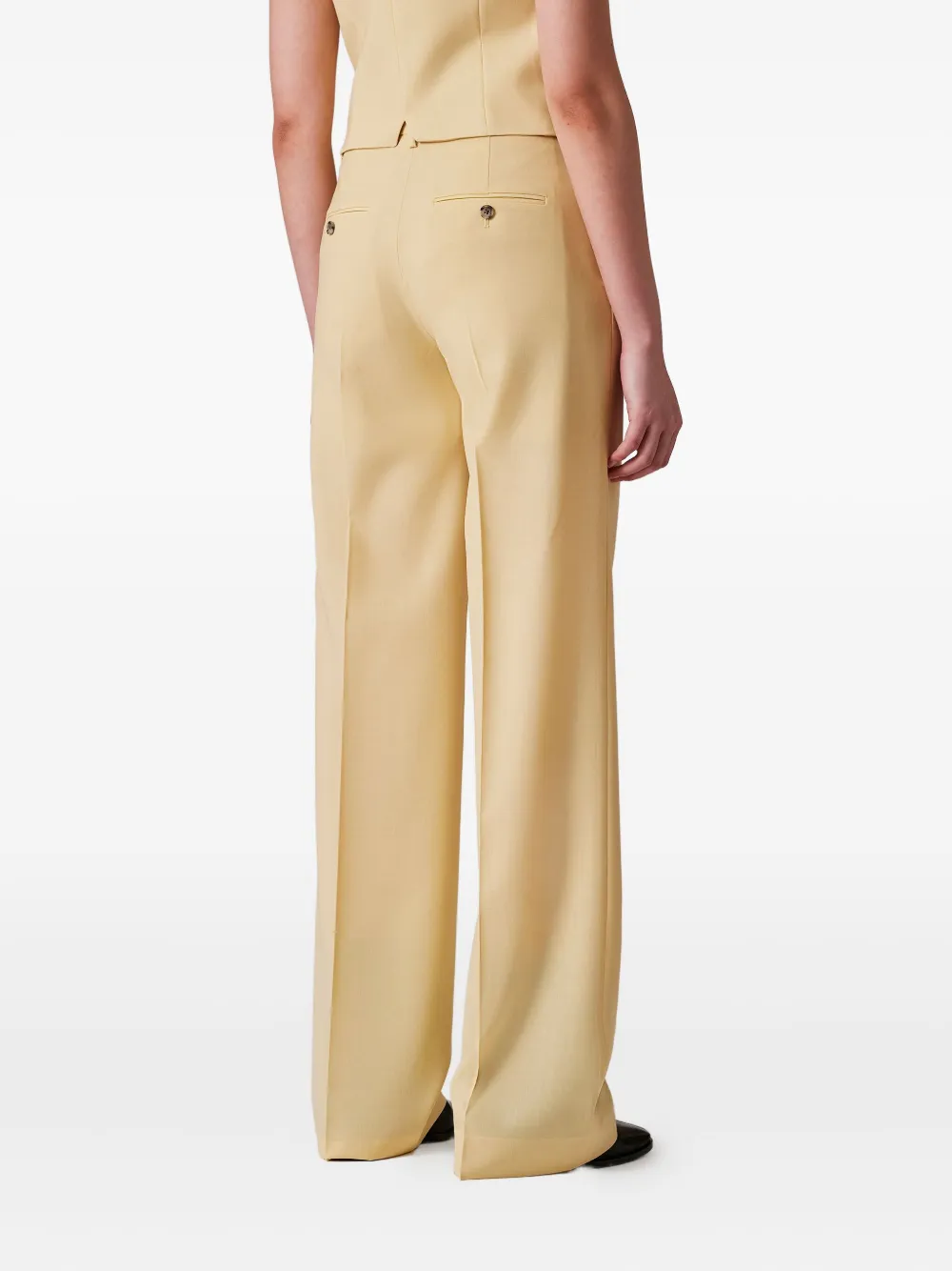 Paul Smith Tailored Trousers In Yellow